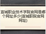 宣城职业技术学院官网是哪个网址多少(宣城职院官网网址)