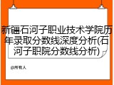 新疆石河子职业技术学院历年录取分数线深度分析(石河子职院分数线分析)