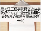 黑龙江工程学院昆仑旅游学院哪个专业毕业就业前景比较好(昆仑旅游学院就业好专业)