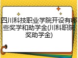 四川科技职业学院开设有哪些奖学和助学金(川科职院奖助学金)