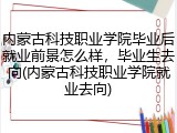 内蒙古科技职业学院毕业后就业前景怎么样，毕业生去向(内蒙古科技职业学院就业去向)