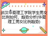 武汉华夏理工学院学生男女比例如何，趋势分析(华夏理工男女比例趋势)