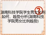 湖南科技学院学生男女比例如何，趋势分析(湖南科技学院男女比例趋势)