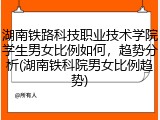 湖南铁路科技职业技术学院学生男女比例如何，趋势分析(湖南铁科院男女比例趋势)