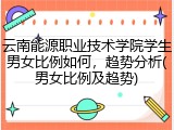 云南能源职业技术学院学生男女比例如何，趋势分析(男女比例及趋势)