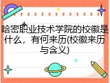 哈密职业技术学院的校徽是什么，有何来历(校徽来历与含义)
