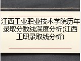 江西工业职业技术学院历年录取分数线深度分析(江西工职录取线分析)