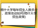 喀什大学每年招生人数多少，政策变动如何(喀什大学招生政策)