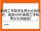 首钢工学院学生男女比例如何，趋势分析(首钢工学院男女比例趋势)