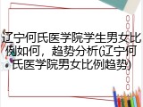 辽宁何氏医学院学生男女比例如何，趋势分析(辽宁何氏医学院男女比例趋势)
