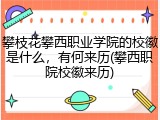 攀枝花攀西职业学院的校徽是什么，有何来历(攀西职院校徽来历)