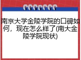 南京大学金陵学院的口碑如何，现在怎么样了(南大金陵学院现状)