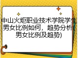 中山火炬职业技术学院学生男女比例如何，趋势分析(男女比例及趋势)