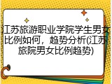江苏旅游职业学院学生男女比例如何，趋势分析(江苏旅院男女比例趋势)