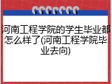 河南工程学院的学生毕业都怎么样了(河南工程学院毕业去向)