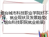 烟台城市科技职业学院好不好，就业现状及发展趋势(烟台科技职院就业前景)