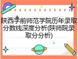 陕西学前师范学院历年录取分数线深度分析(陕师院录取分分析)