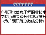 广州现代信息工程职业技术学院历年录取分数线深度分析(广现职院分数线分析)