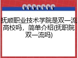 抚顺职业技术学院是双一流高校吗，简单介绍(抚职院双一流吗)