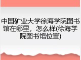 中国矿业大学徐海学院图书馆在哪里，怎么样(徐海学院图书馆位置)
