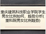 重庆建筑科技职业学院学生男女比例如何，趋势分析(重科院男女比例趋势)