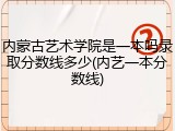 内蒙古艺术学院是一本吗录取分数线多少(内艺一本分数线)