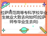 拉萨师范高等专科学校毕业生就业大致去向如何(拉萨师专毕业生去向)