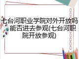 七台河职业学院对外开放吗，能否进去参观(七台河职院开放参观)