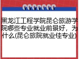 黑龙江工程学院昆仑旅游学院哪些专业就业前景好，为什么(昆仑旅院就业佳专业)