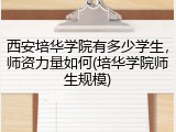 西安培华学院有多少学生，师资力量如何(培华学院师生规模)