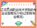 辽河石油职业技术学院的专业设置概况介绍(辽职院专业概览)