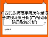 广西民族师范学院历年录取分数线深度分析(广西民师院录取线分析)