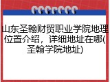 山东圣翰财贸职业学院地理位置介绍，详细地址在哪(圣翰学院地址)