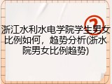 浙江水利水电学院学生男女比例如何，趋势分析(浙水院男女比例趋势)