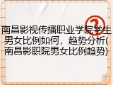 南昌影视传播职业学院学生男女比例如何，趋势分析(南昌影职院男女比例趋势)