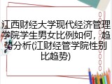江西财经大学现代经济管理学院学生男女比例如何，趋势分析(江财经管学院性别比趋势)