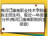 梅河口康美职业技术学院能自主招生吗，最近一年简章分析(梅河口康美职院招生简章)