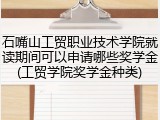 石嘴山工贸职业技术学院就读期间可以申请哪些奖学金(工贸学院奖学金种类)