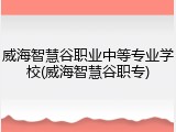 威海智慧谷职业中等专业学校(威海智慧谷职专)