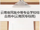 云南省民族中等专业学校综合高中(云南民专综高)
